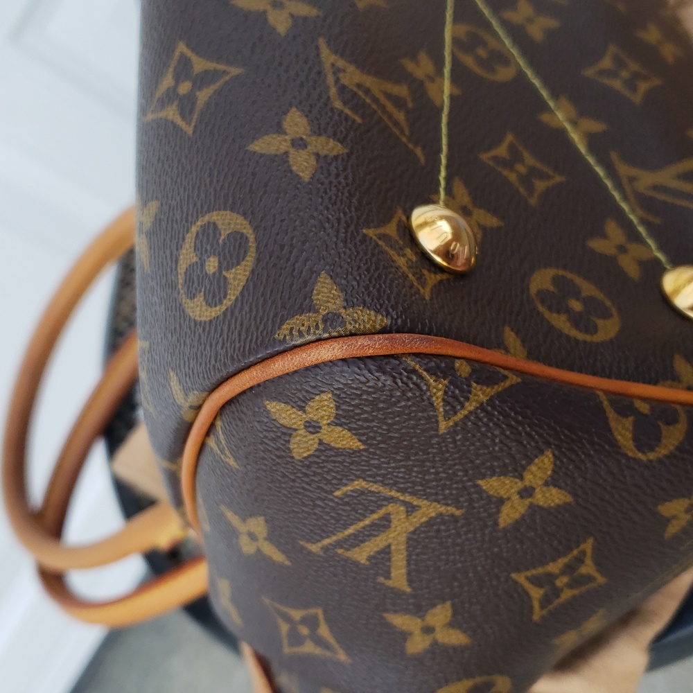 Louis Vuitton Womens Tivoli PM Monogram Satchel Bag Luxury Classic - Picture 8 of 17